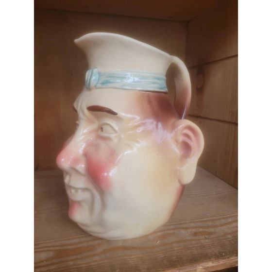 Image 1 of Alter Krug aus Barbotine aus Sarreguemines