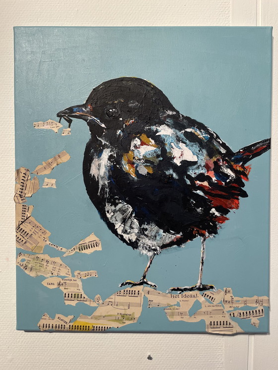 Image 1 of Malerei Indianer Robin