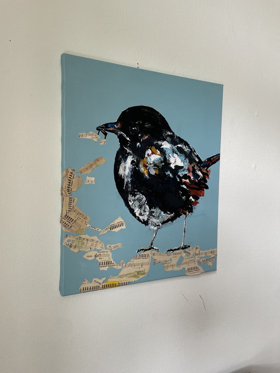 Image 1 of Malerei Indianer Robin