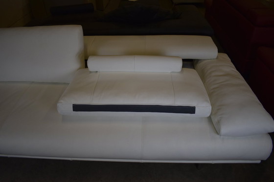 Image 1 of Ledersofa Dsign Mit Möbelgütesiegel Ledercouch Sofa Couch 