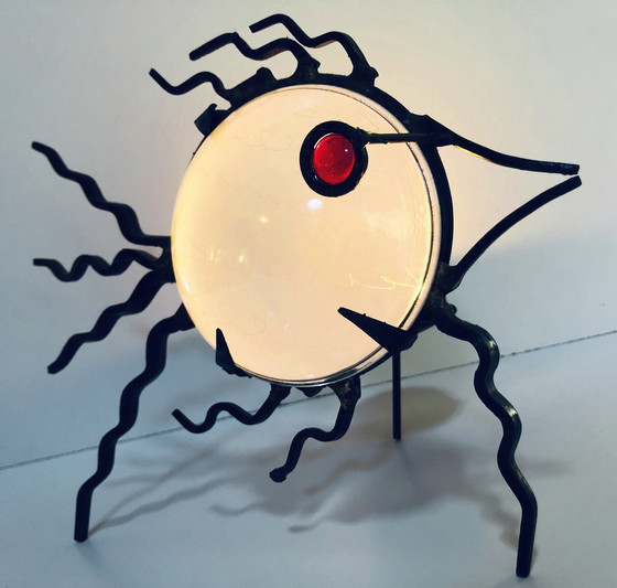 Image 1 of Kerzenhalter Skulptur - "Fish Eye" - Mark Brazier-Jones - Avant-Scène - 1990