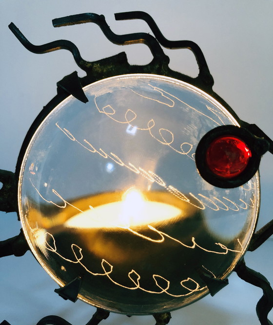 Image 1 of Kerzenhalter Skulptur - "Fish Eye" - Mark Brazier-Jones - Avant-Scène - 1990