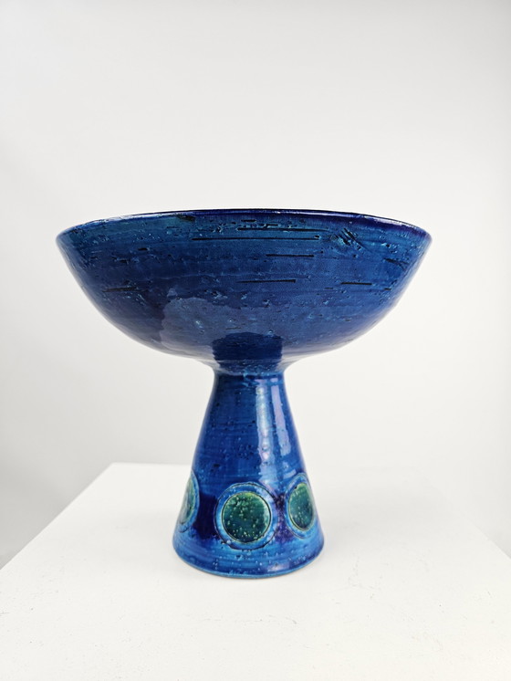 Image 1 of Schale zu Fuß von Aldo Londi für Bitossi