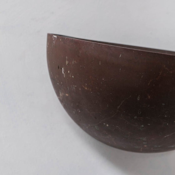 Image 1 of Paar Wandlampen aus patiniertem Kupfer, Dänemark