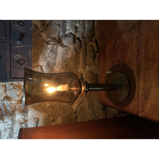 Image 1 of Paar vintage messing kerzenständer von Mega Design