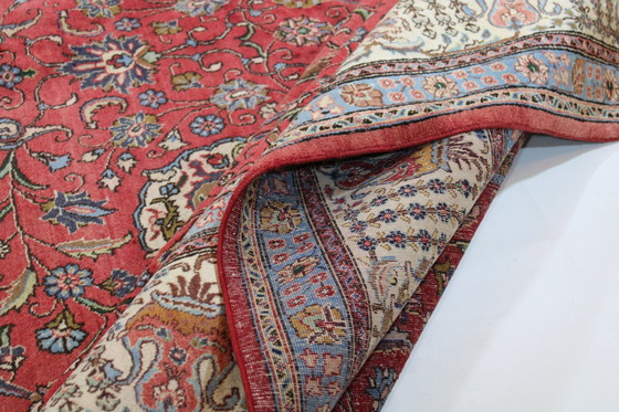 Image 1 of Original Handgeknüpfter Perserteppich Tabriz 40 Raj Fein Xxl Size 560 X 391 Cm Top Zustand