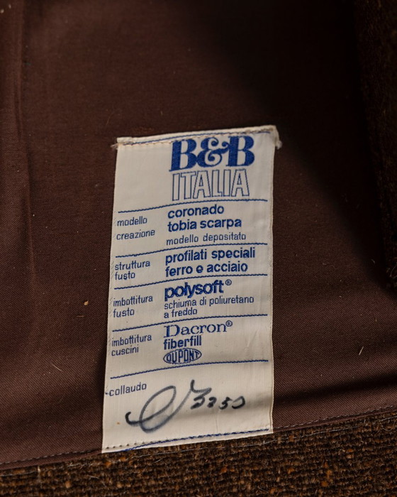 Image 1 of Paar 70S Sessel in Stoff Mod. Coronado Design Afra & Tobia Scarpa