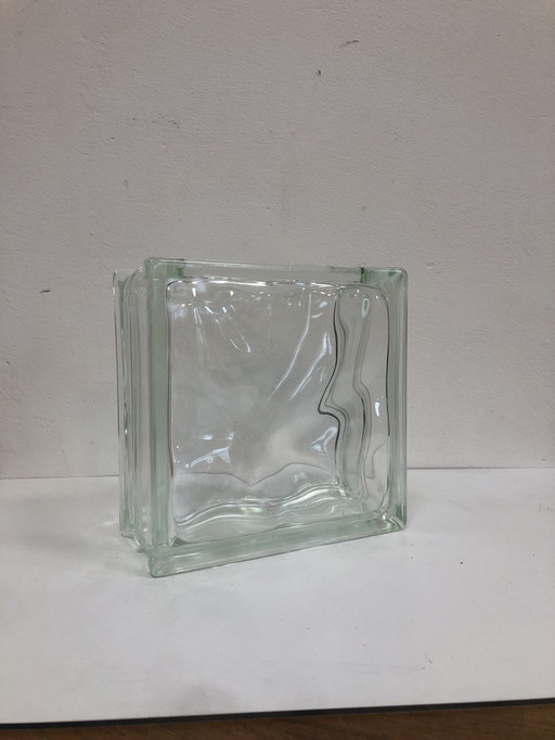 Lumix Glasblock Vase Groß