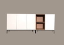 E- Design Sideboard mit TV-Lift