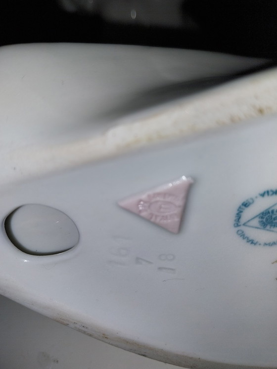 Image 1 of Porzellan -Skifahrer von Royal Dux. (Pole fehlen)