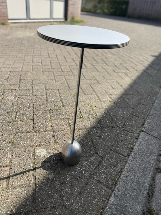 Image 1 of 1x Lourens Fisher Beistelltisch grau