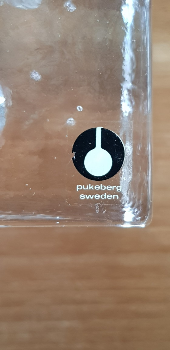 Image 1 of Pukeberg "Eisglas" Kronleuchter