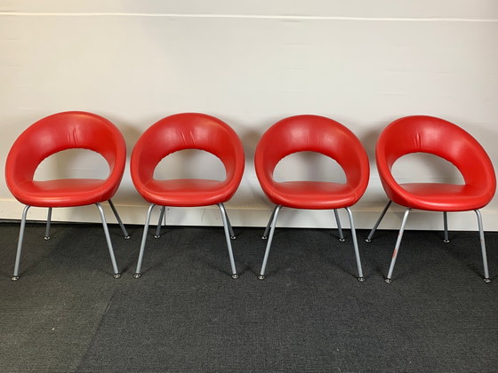 Image 1 of 4x Artifort Nina Esszimmerstühle