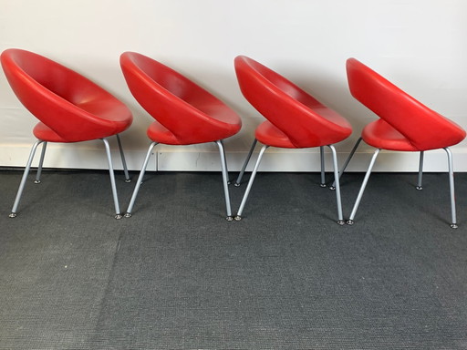 4x Artifort Nina Esszimmerstühle