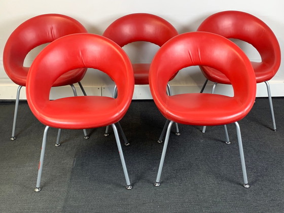 Image 1 of 4x Artifort Nina Esszimmerstühle