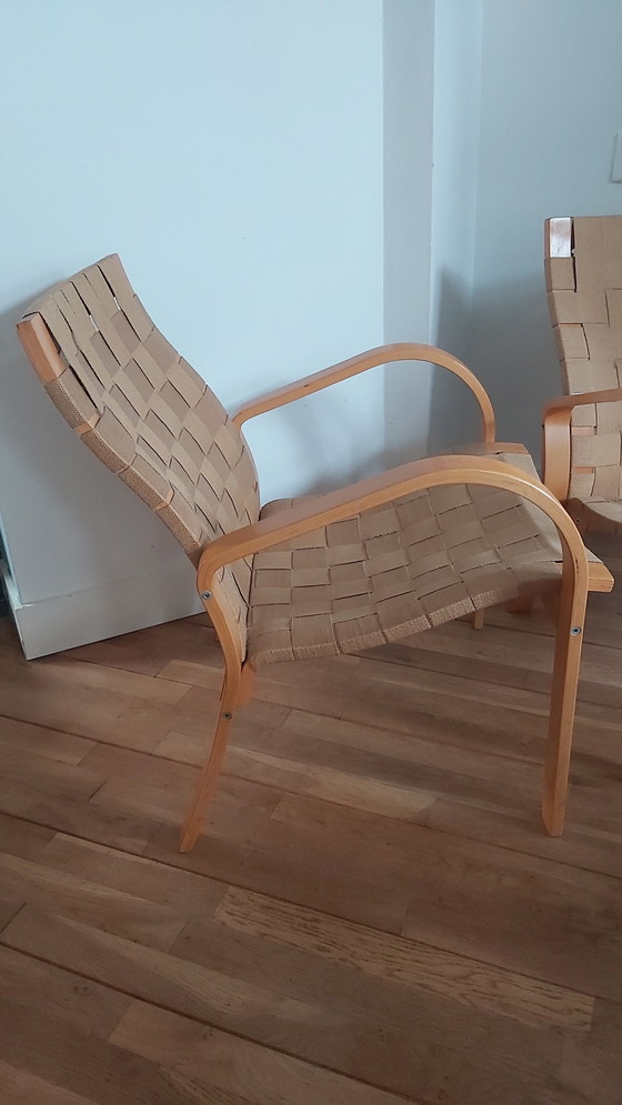 Image 1 of 2x Skandinavische Sessel im Vintage-Stil