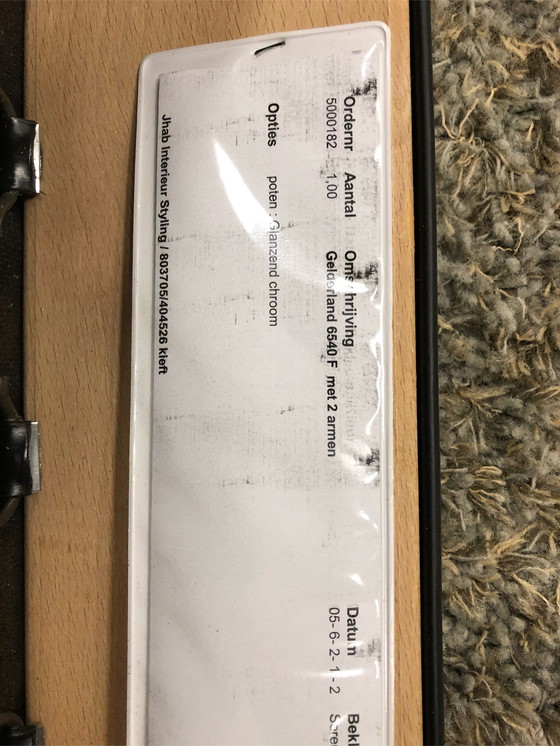 Image 1 of Gelderland 6550 Sessel schwarzes Leder von Jan des Bouvrie