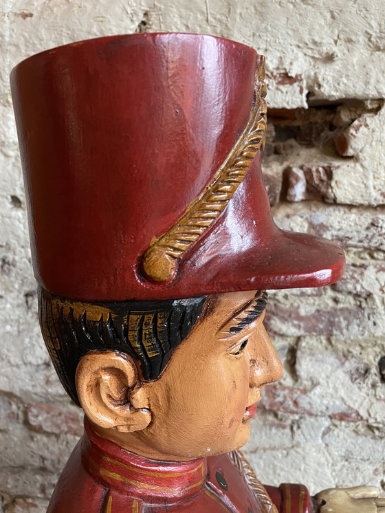 Image 1 of Butler-Statue aus Holz