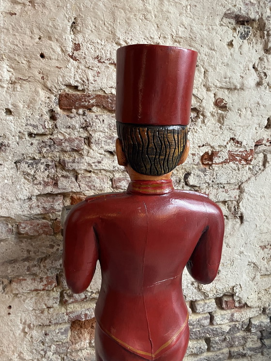 Image 1 of Butler-Statue aus Holz