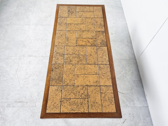 Image 1 of Couchtisch aus Keramikfliesen aus der Mitte des Jahrhunderts