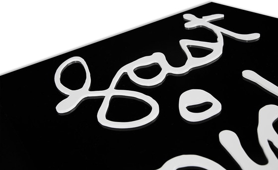 Image 1 of Ben Vautier Plexiglass Relief