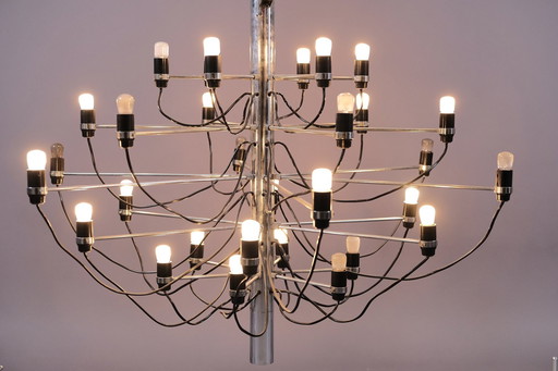 Mid-Century Nr. 2097/30 Kronleuchter von Gino Sarfatti für Arteluce, 1960er