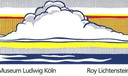 Roy Lichtenstein– Farbsiebdruck Wolke und Meer