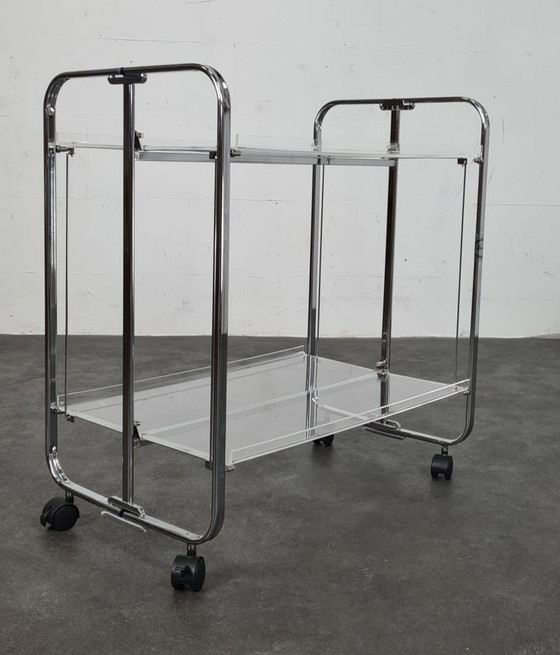 Image 1 of Barwagen aus Acryl, Servierwagen