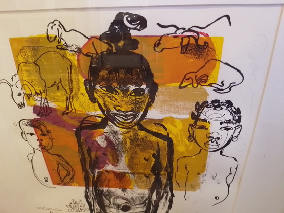 Image 1 of Darja Vos Siebdruck