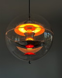 Verner Panton Globe Aluminium Hängeleuchte