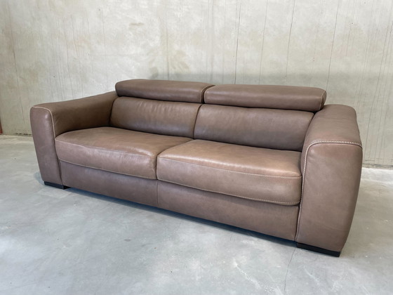 Image 1 of 3-zits Natuzzi B790 Umberto Bank