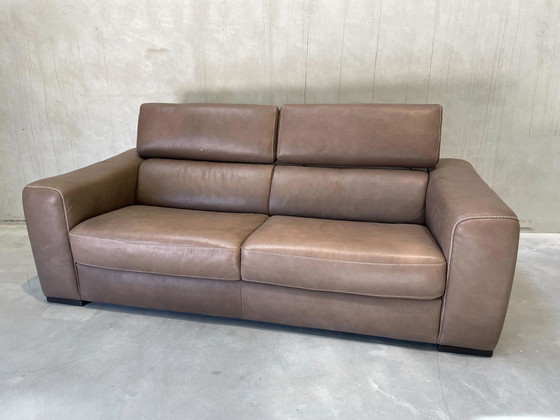 Image 1 of 3-zits Natuzzi B790 Umberto Bank