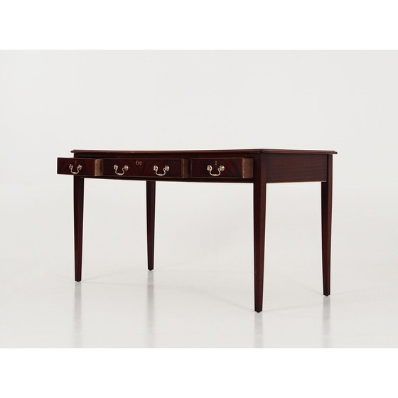 Image 1 of Vintage Mahagoni Schreibtisch, Dänemark 1970er