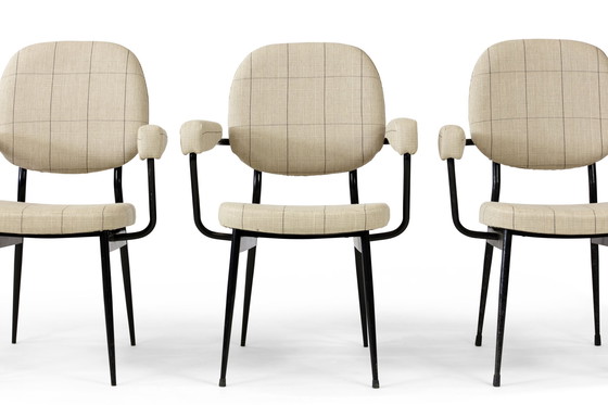 Image 1 of 6x italienische Röhren-Esszimmerstühle