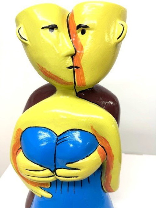 Seltene Statue 37 Cm. hoch!   Wenn ich dich nicht hätte - Herman Brood Heirs