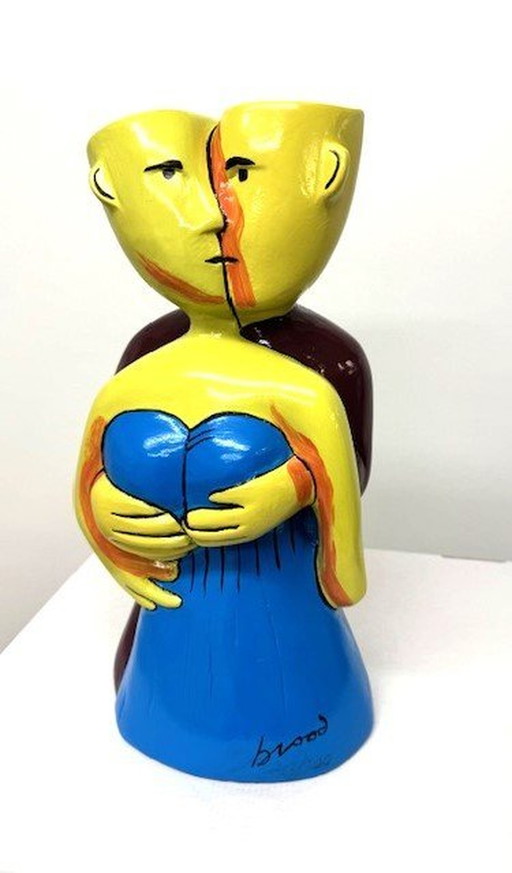 Seltene Statue 37 Cm. hoch!   Wenn ich dich nicht hätte - Herman Brood Heirs