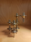 3x Fritz Nagel Orion-Kerzenleuchter