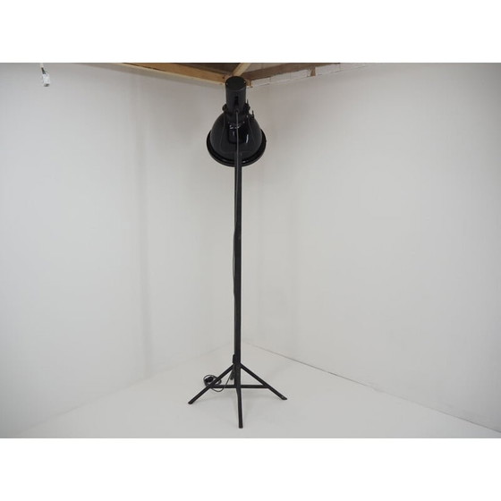 Image 1 of Industrielle Stehlampe, Tschechoslowakei 1950