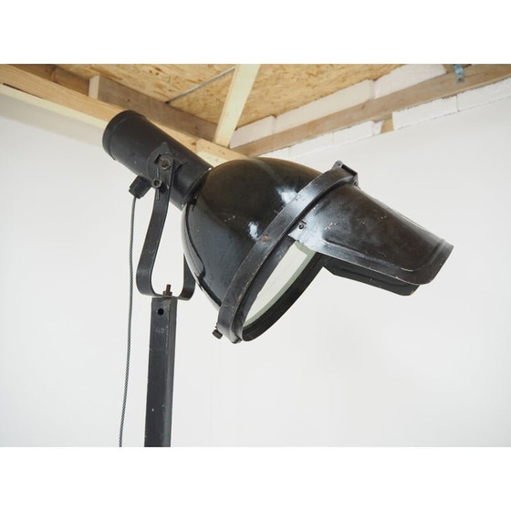 Image 1 of Industrielle Stehlampe, Tschechoslowakei 1950