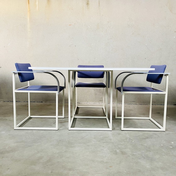 Image 1 of Pastoe Esszimmergarnitur 1980 Mazairac Boonzaaijer und Pierre Mazairac Dutch Design