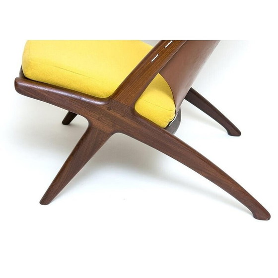 Image 1 of Vintage-Sessel "Krysset" von Fredrik Kayser für Gustav Bahus, 1955