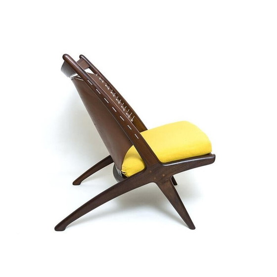 Image 1 of Vintage-Sessel "Krysset" von Fredrik Kayser für Gustav Bahus, 1955