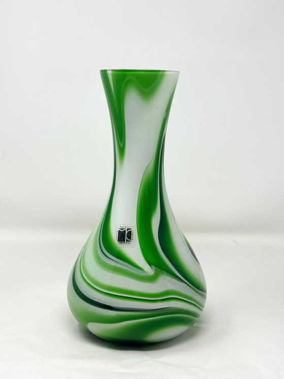 Image 1 of Vase Aus Opalinien Carlo Moretti