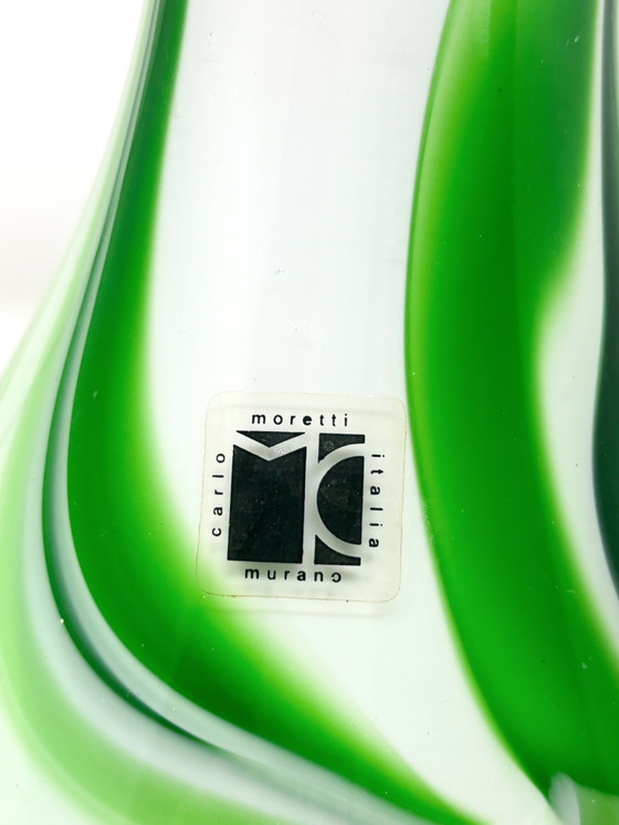 Image 1 of Vase Aus Opalinien Carlo Moretti