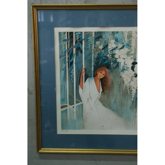 Image 1 of Lithographie, signiert von Gilbert Michaud für Atelier Gourdon, 1980