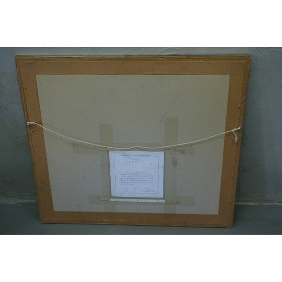 Image 1 of Lithographie, signiert von Gilbert Michaud für Atelier Gourdon, 1980