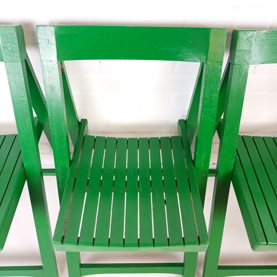 Image 1 of 4x Vintage-Klappstuhl