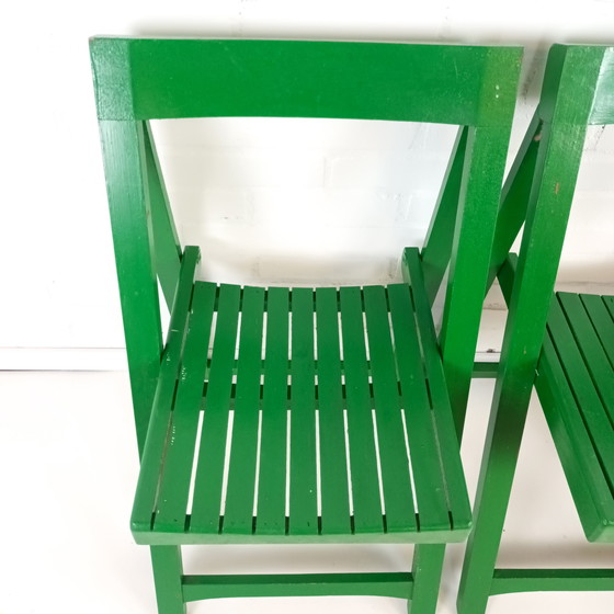 Image 1 of 4x Vintage-Klappstuhl