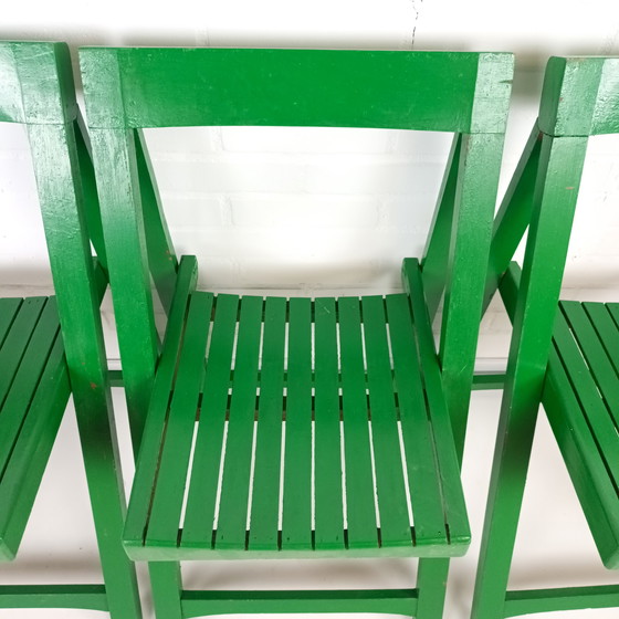 Image 1 of 4x Vintage-Klappstuhl