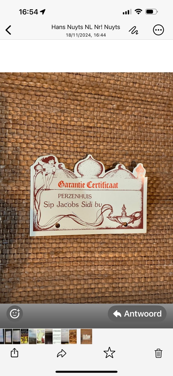 Image 1 of Vintage-Wandteppich mit Segelboot